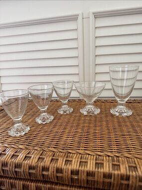 Anchor Hocking "Berwick" pattern glasses set of 5